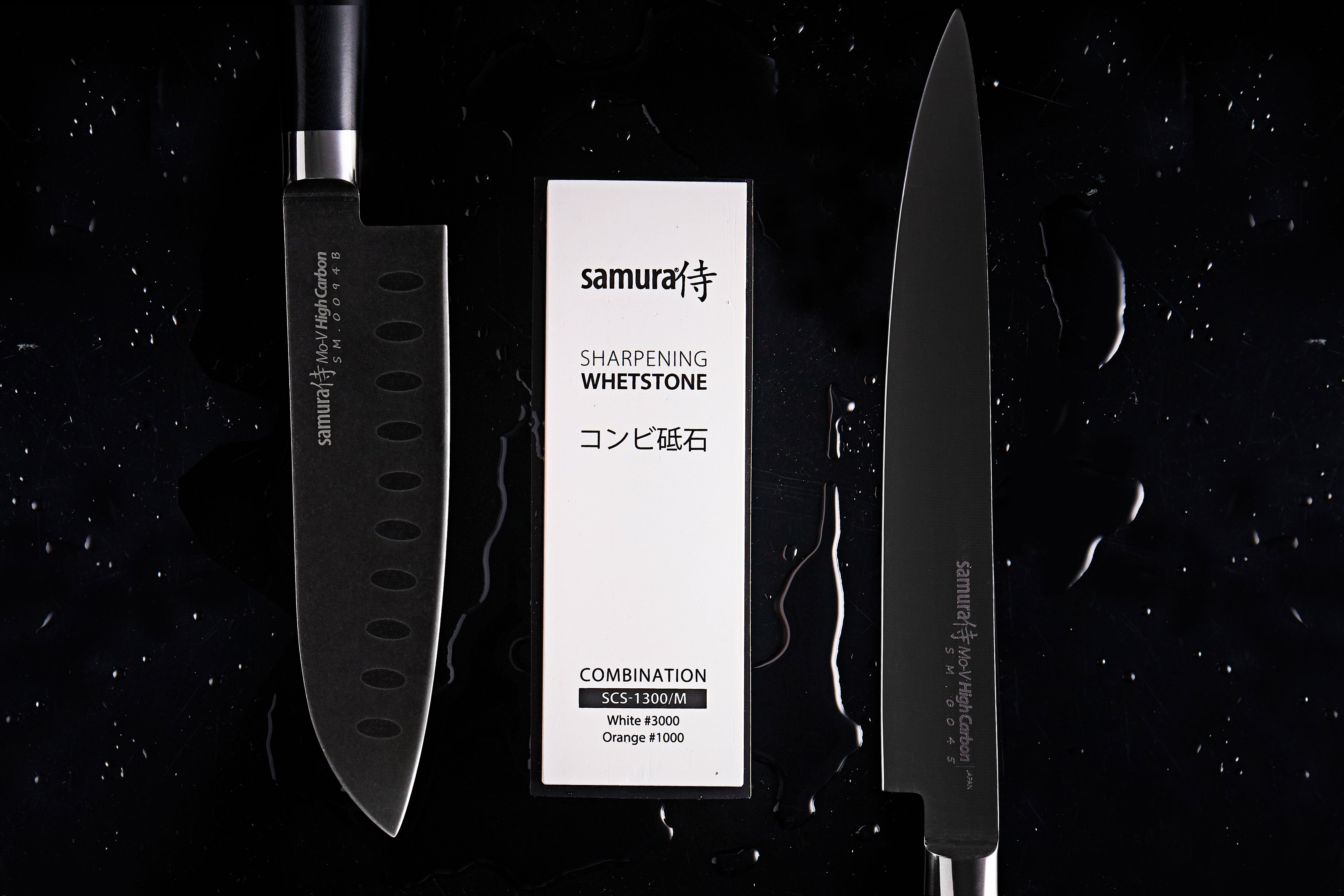 Precision Knives Samura Whetstone and Knives