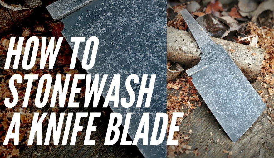 Article describing how to stonewash a blade/knife, and why you would do this.