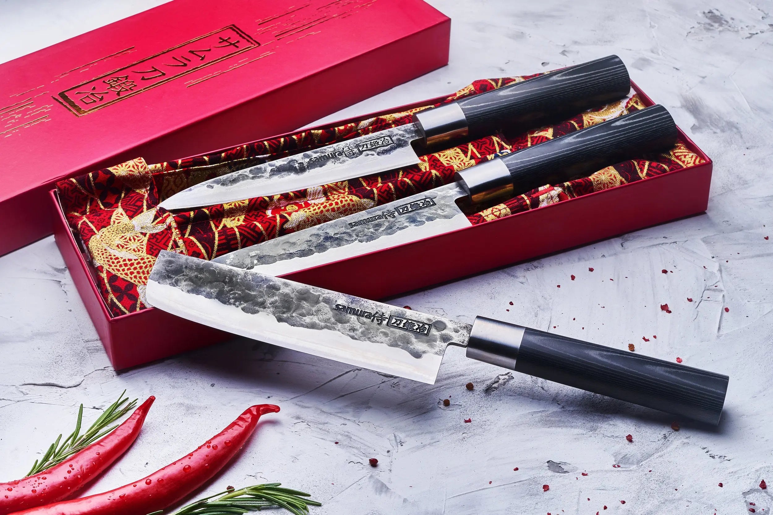 Samura BLACKSMITH Set of 3 My Store