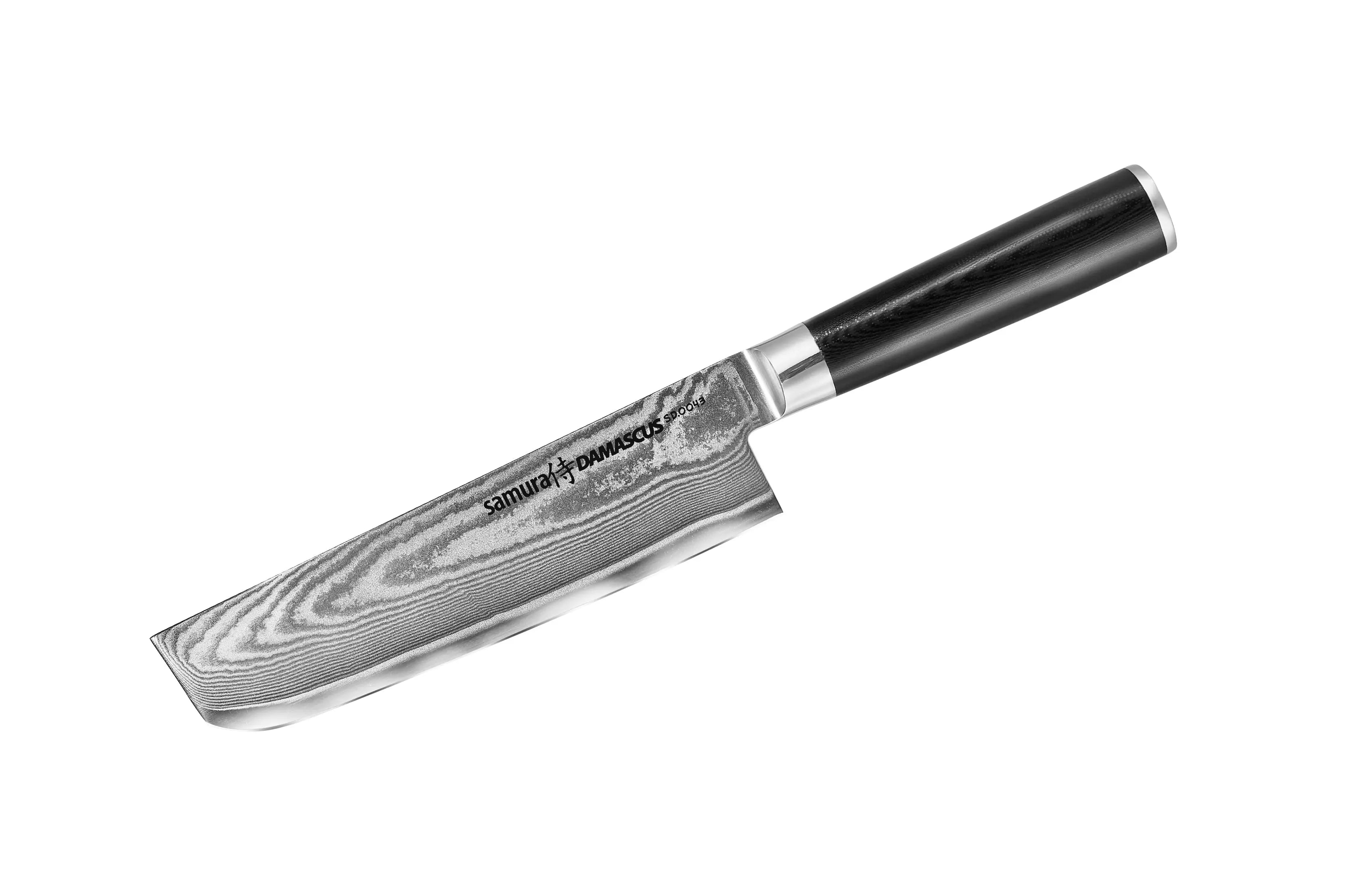 Samura DAMASCUS Nakiri knife Precision Knives