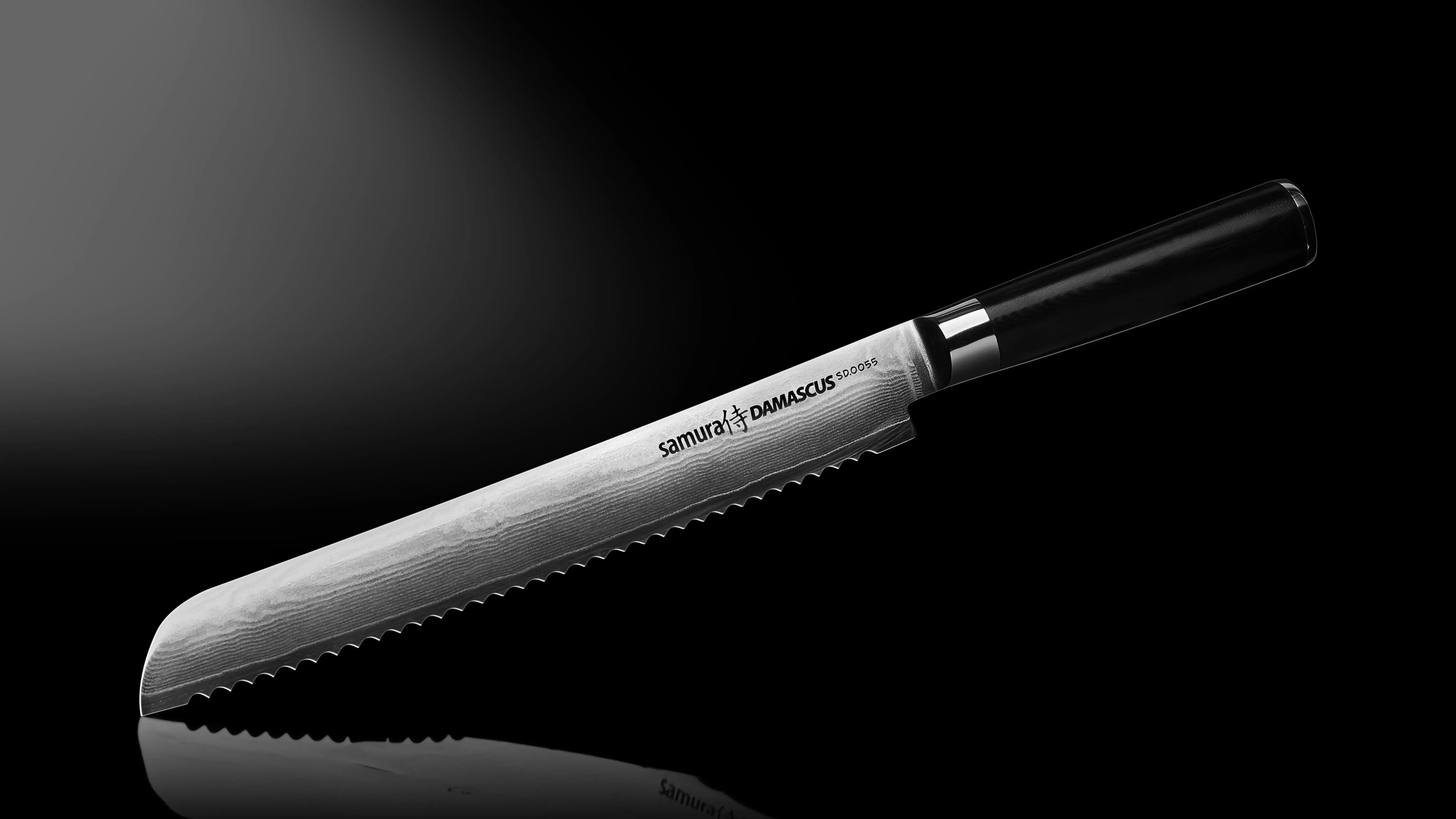 Precision Knives Samura Damascus Bread Knife