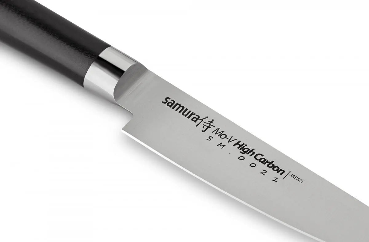 Precision Knives Samura MO-V Utility Knife zoomed in