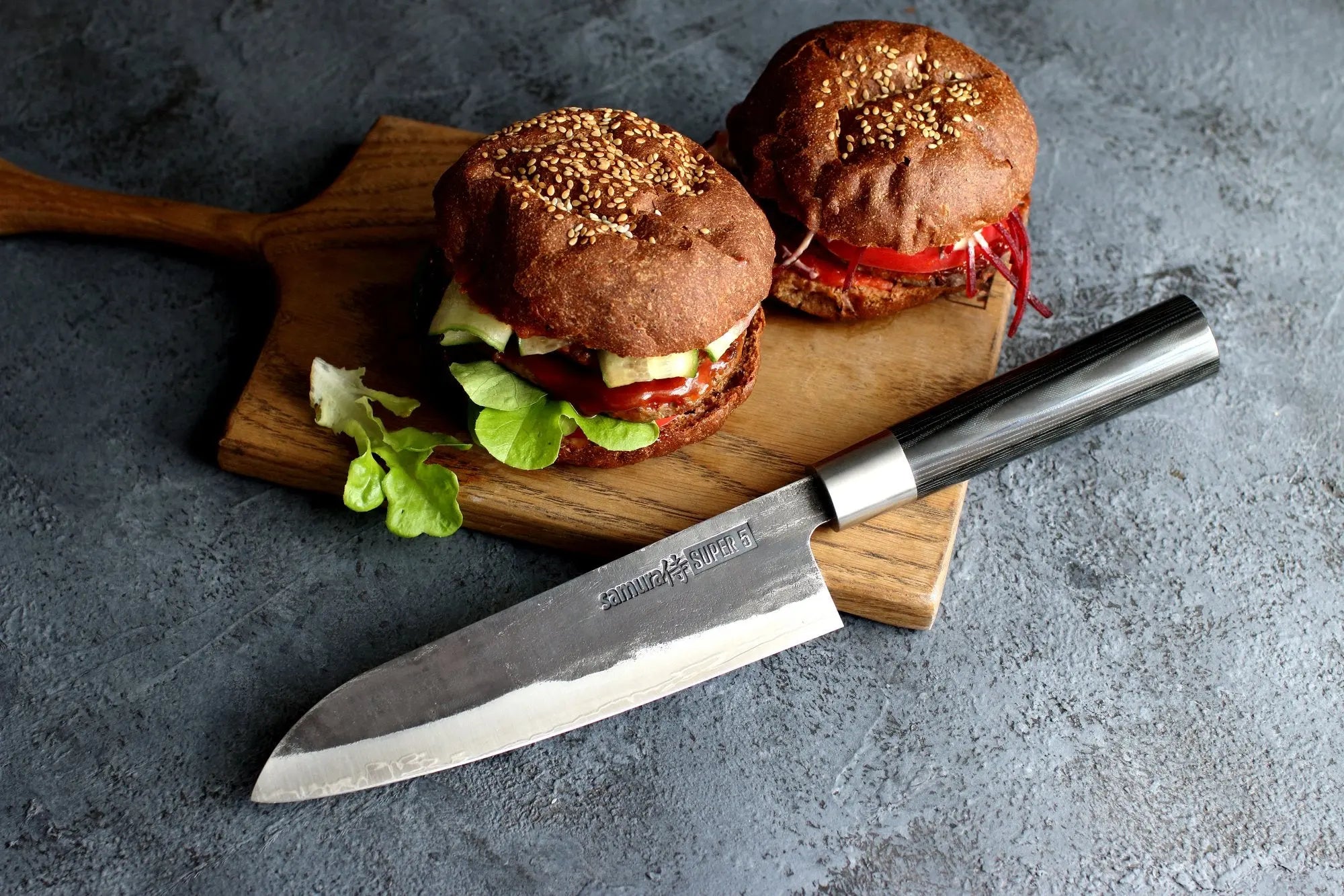 Samura SUPER 5 Santoku knife - Norvic Knives