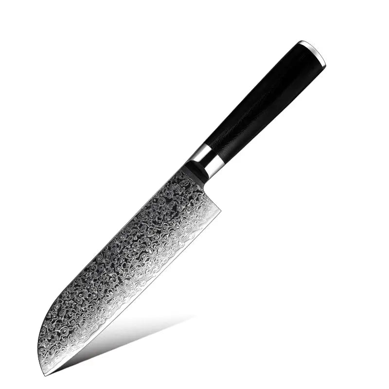 Ze Damascus santuko 7" Precision Knives