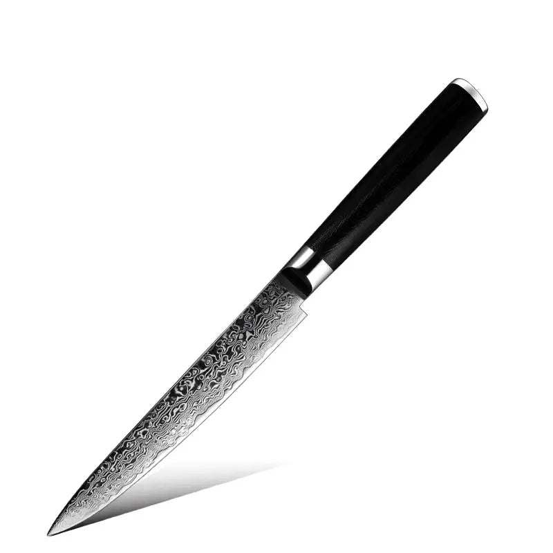 Ze Damascuss 6" utility Precision Knives