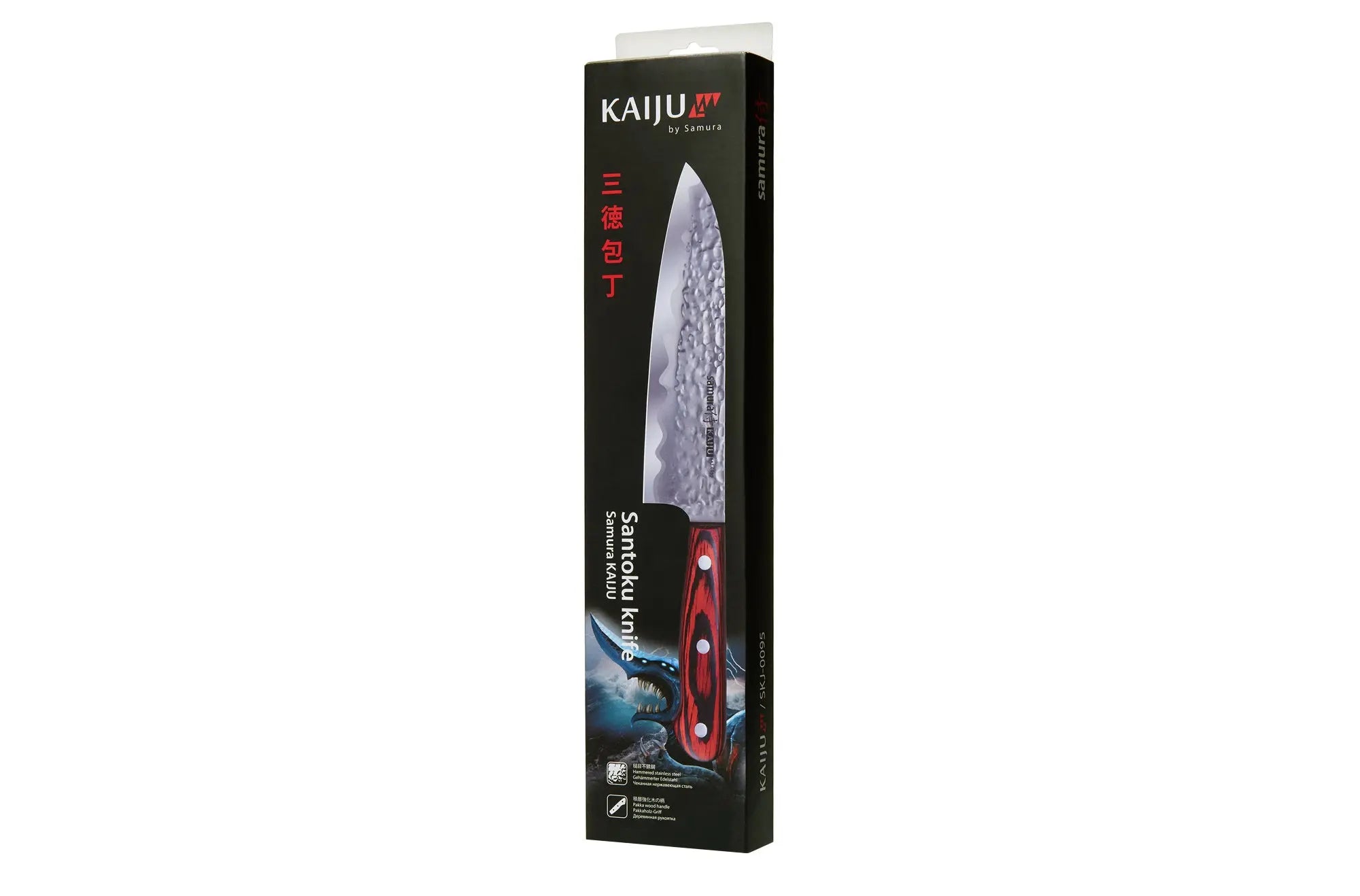 Precision Knives Samura Santoku Knife in its packaging