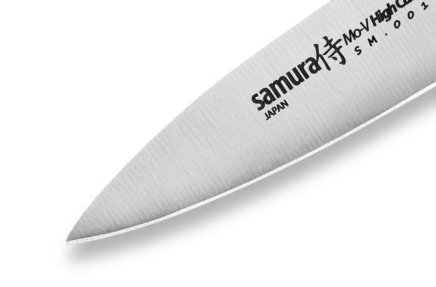 Precision Knives Samura MO-V Paring Knife blade close up