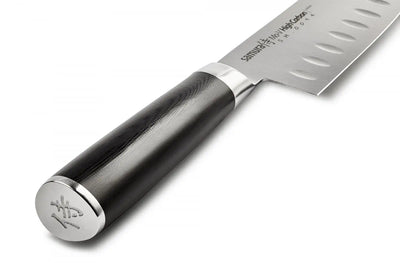 Precision Knives Samura MO-V Santoku handle
