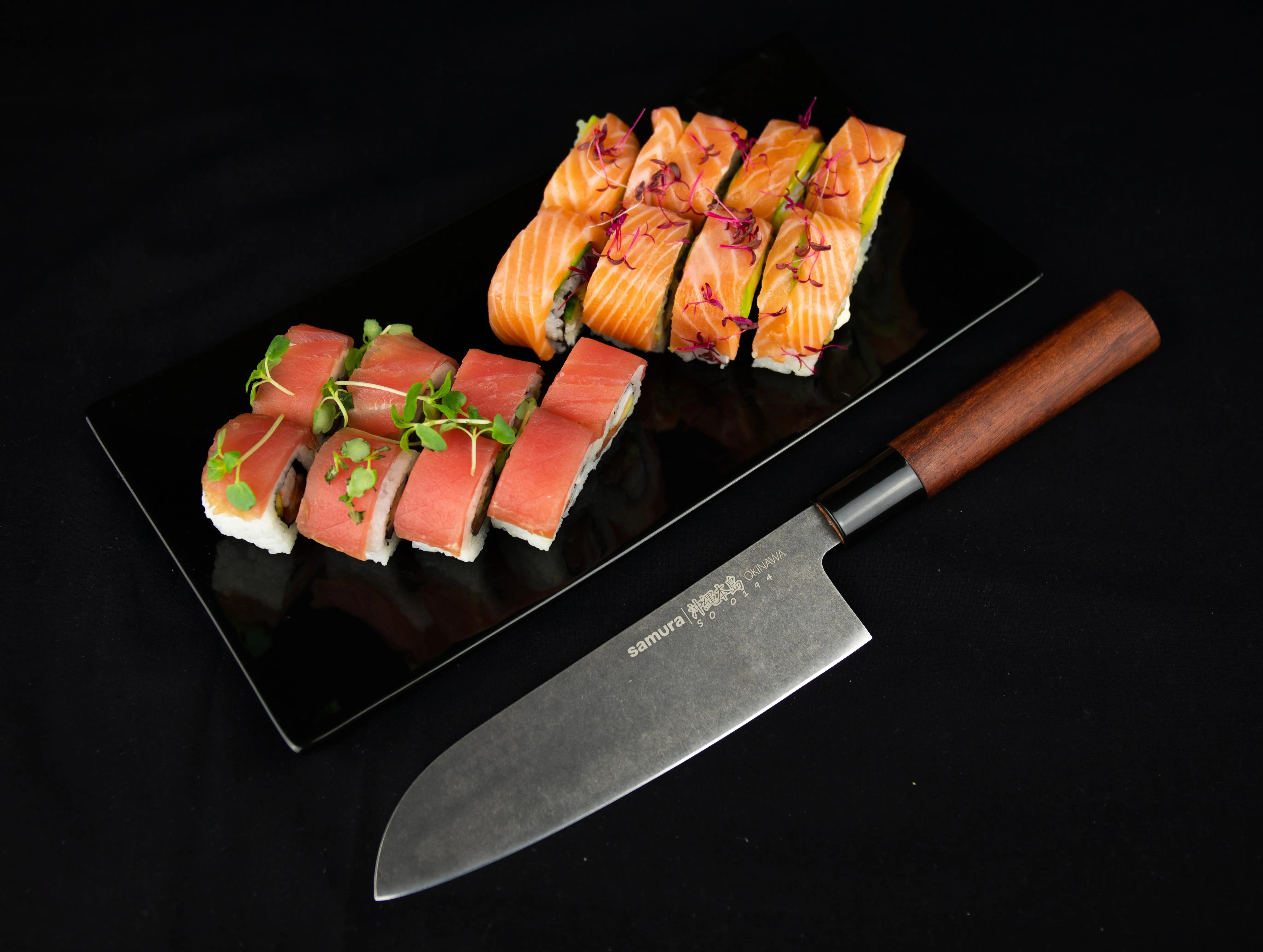 Precision Knives Samura Okinawa Stonewashed Santoku