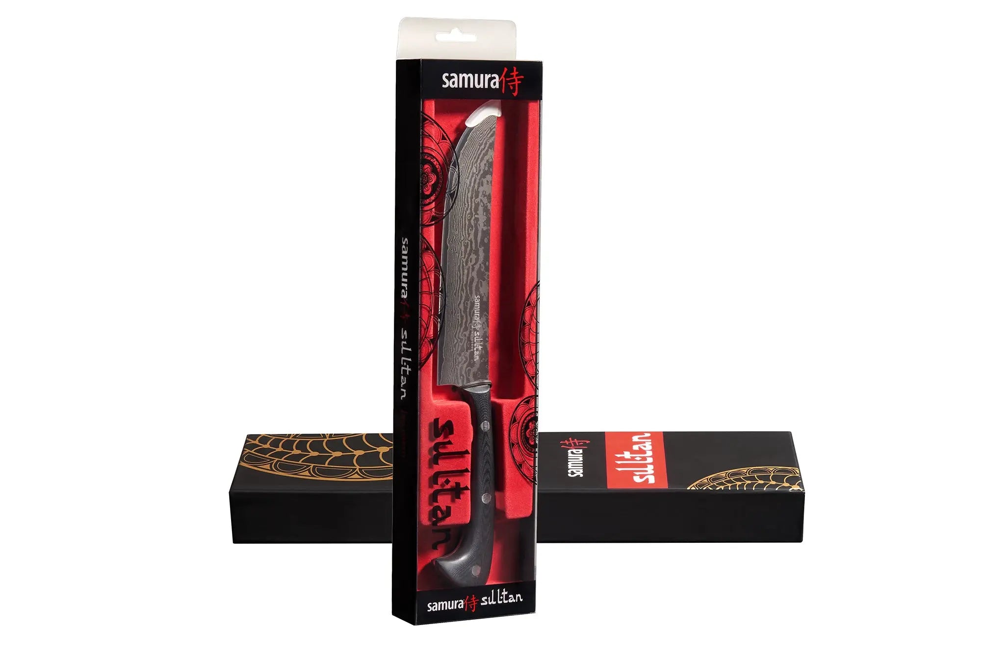 Samura SULTAN Pichak Black/White Handle Precision Knives