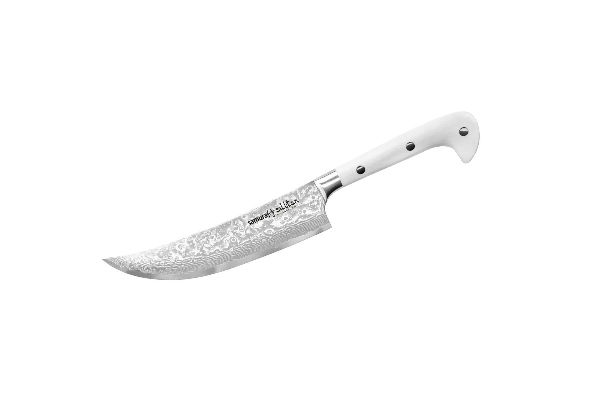 Samura SULTAN Pichak Black/White Handle Precision Knives