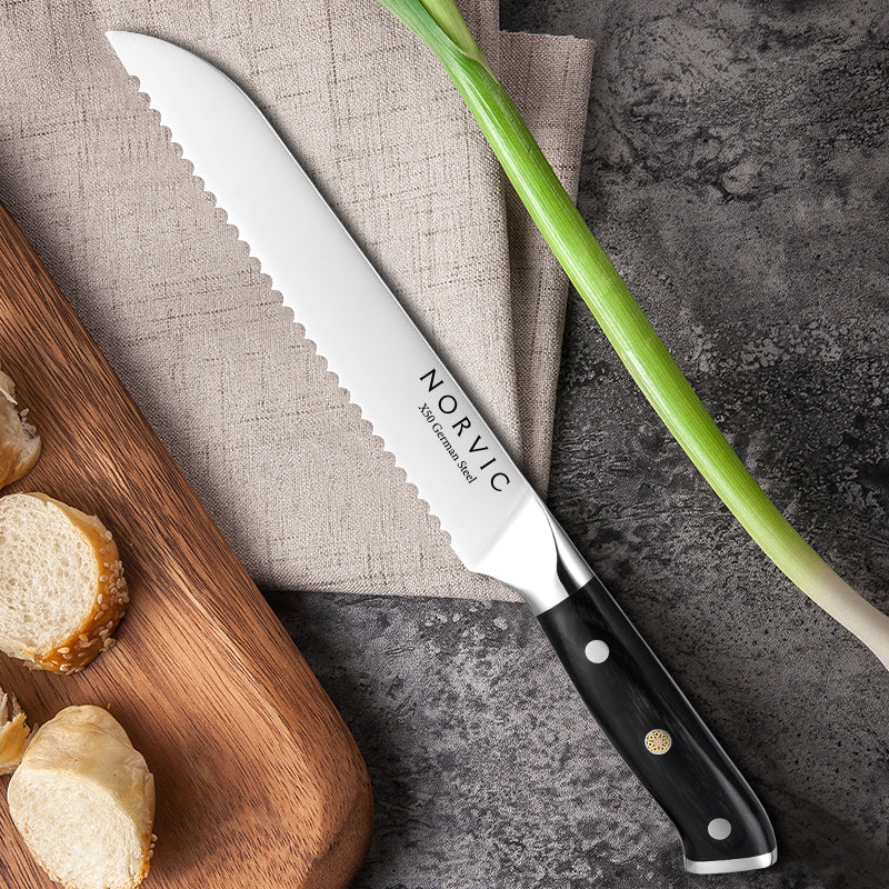 Norvic Stahl-Kraft 8" Bread Knife