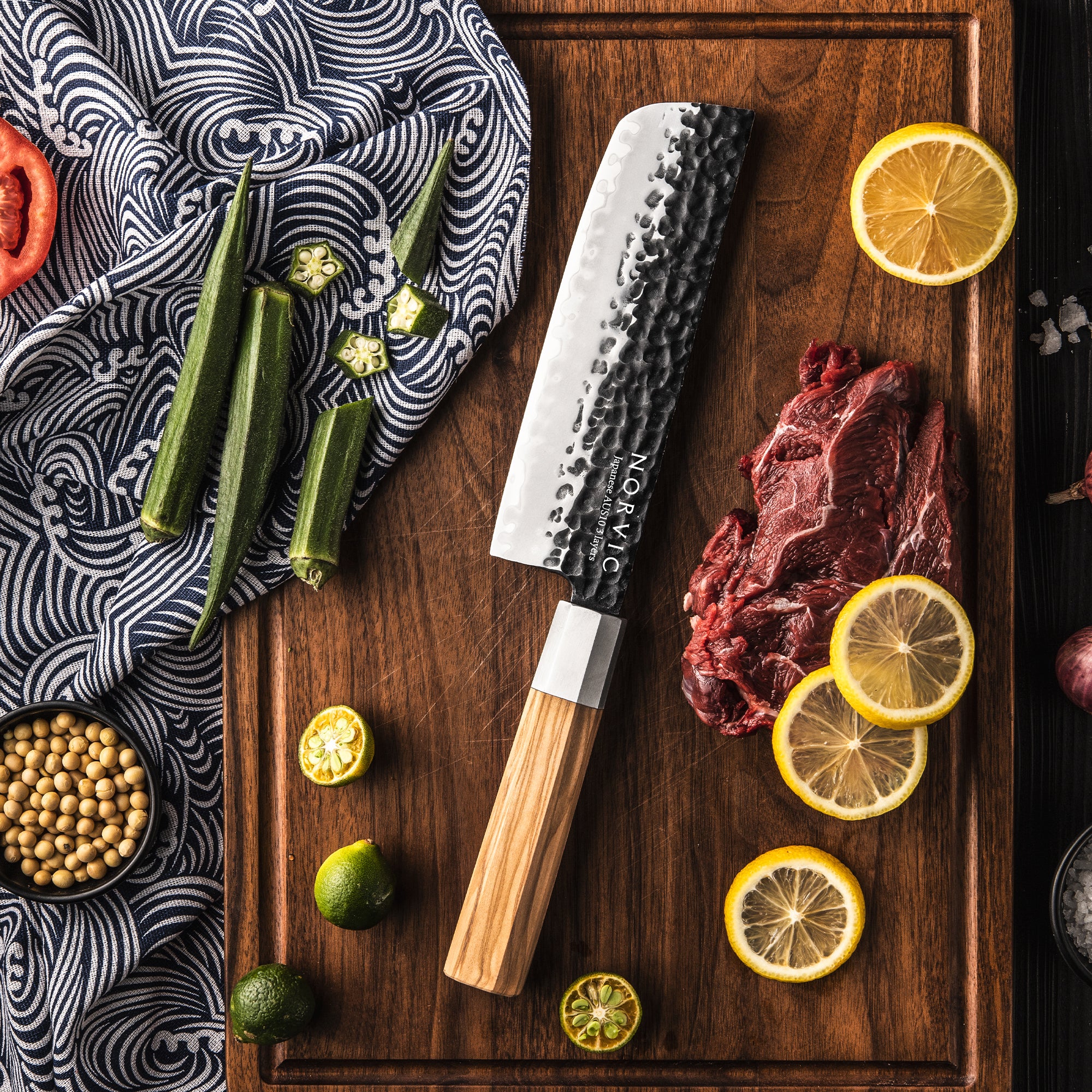 Norvic Takumi Nakiri Knife