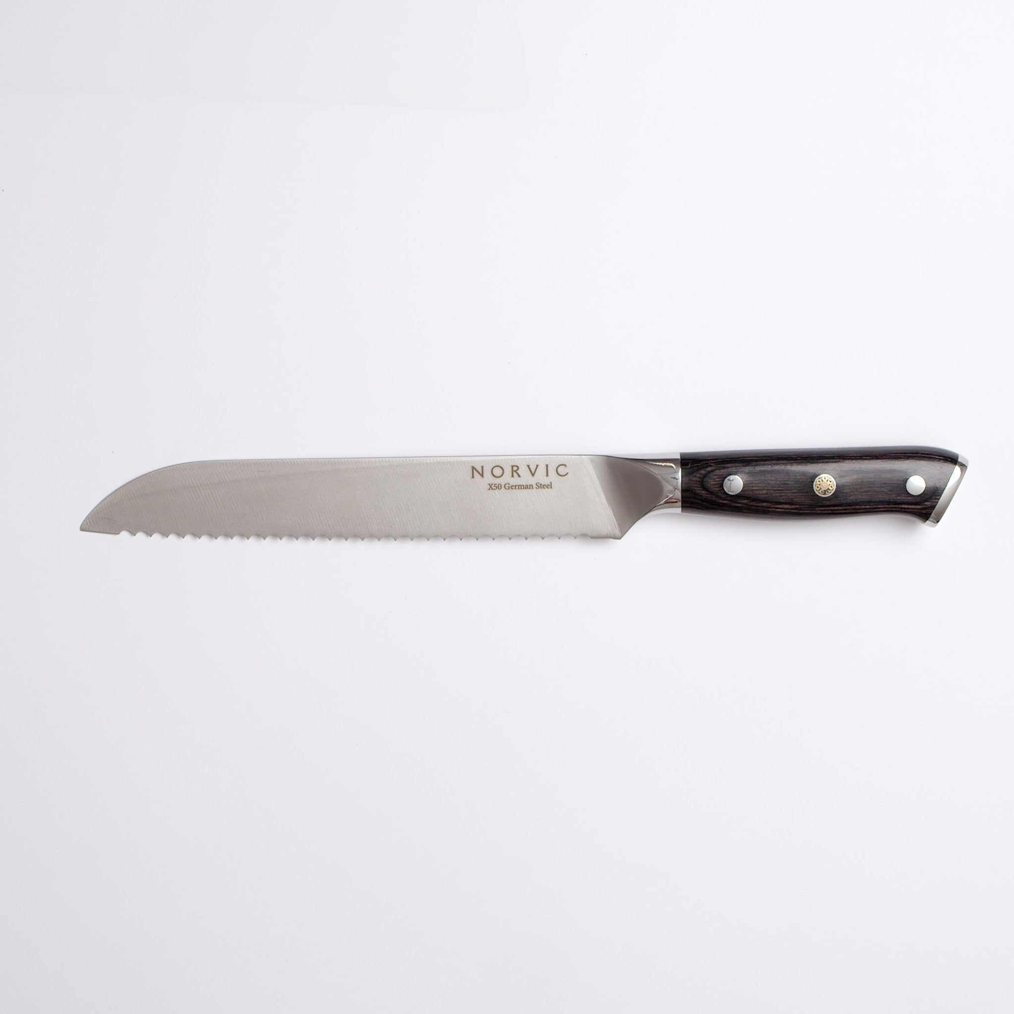 Norvic Holkham 8" Bread Knife - Norvic Knives