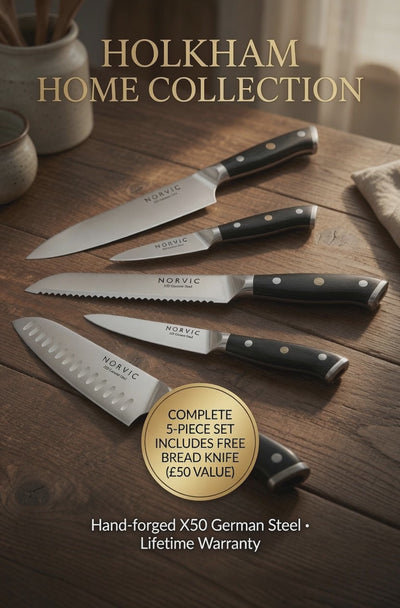 Norvic Holkham Home Collection (includes Free 8" Bread Knife)
