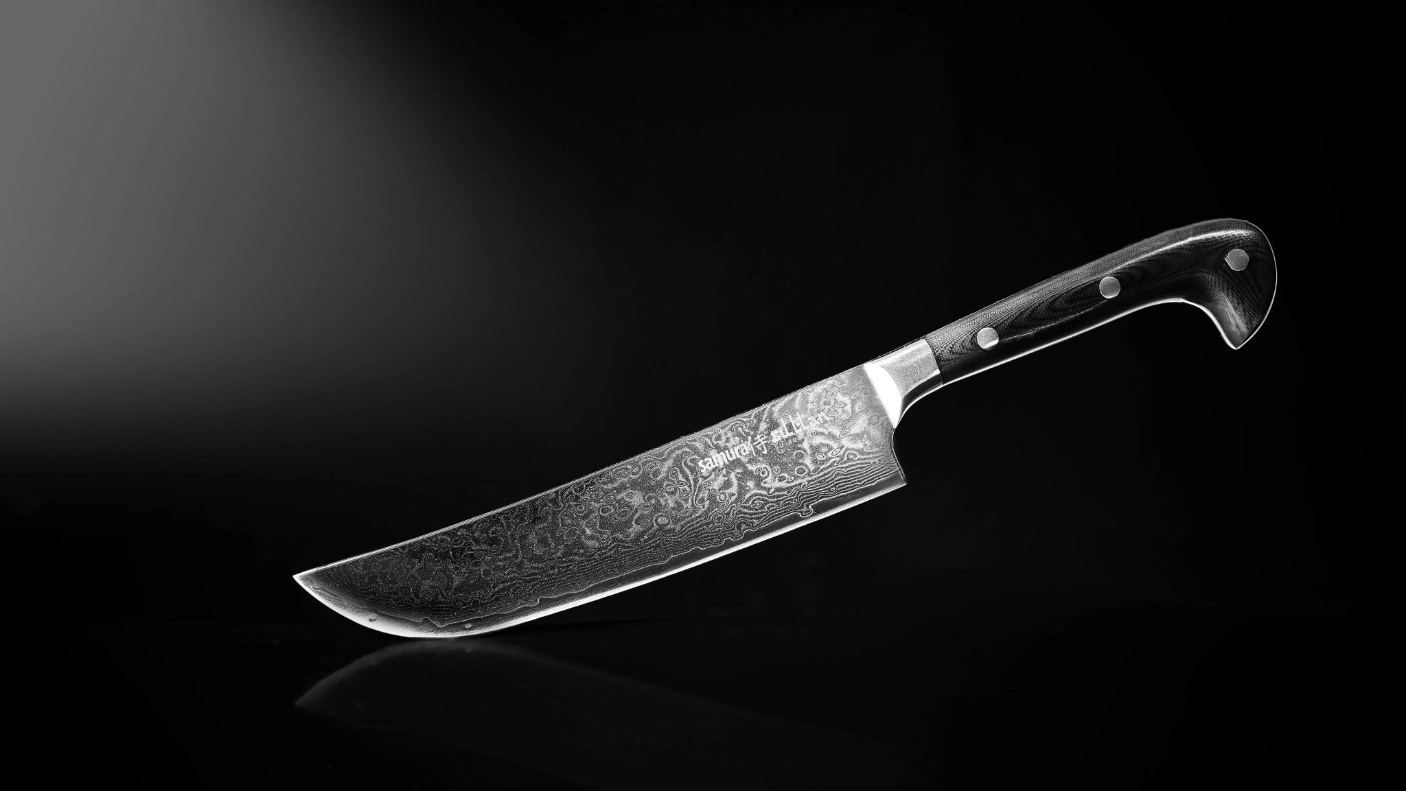 Samura SULTAN Chef's knife White/Black Handle - Norvic Knives