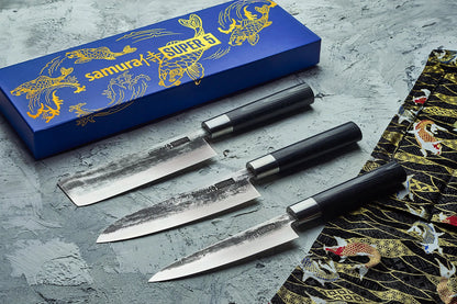 Samura SUPER 5 Set of 3 kitchen knives Precision Knives